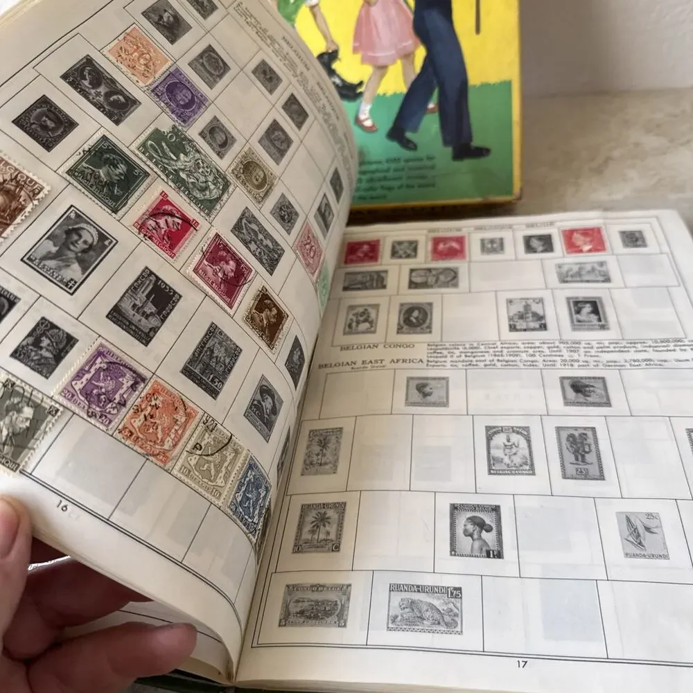 My First Stamp Outfit Box Set W/ Lots Of Stamps